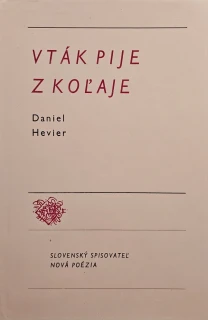 Vták pije z koľaje /s podpisom