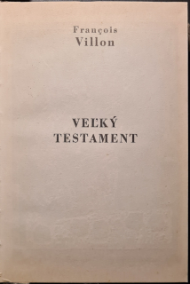 Veľký testament