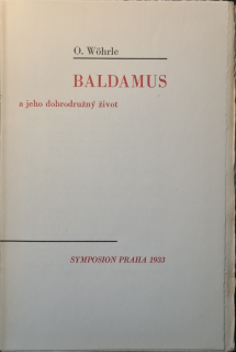Baldamus a jeho dobrodružný život