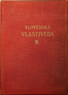 Slovenská vlastiveda III.