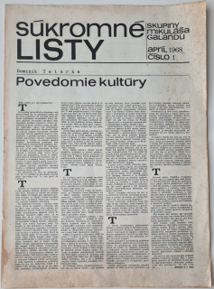 Súkromné listy Skupiny Mikuláša Galandu